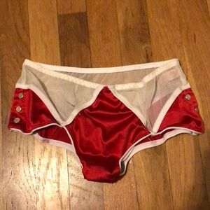Red & White Agent Provocateur Panty